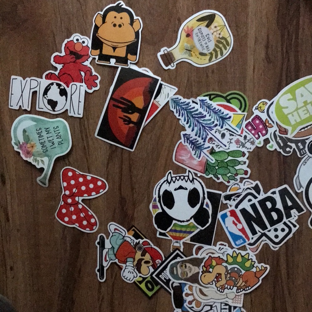 Assorted Kids Sticker Pack - Colorful Mixed Characters - Picture 3 of 4